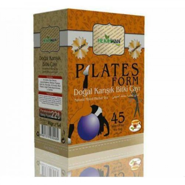 Hekimhan Plates Pilates Form Karışık Bitki Çayı Chia ve LCarnitine İlaveli
